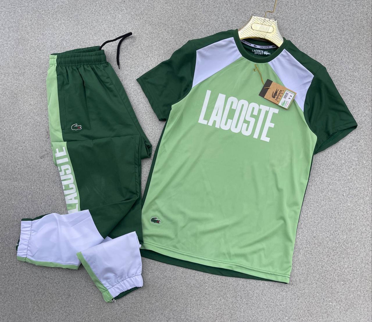 Conjunto Lacoste Corto