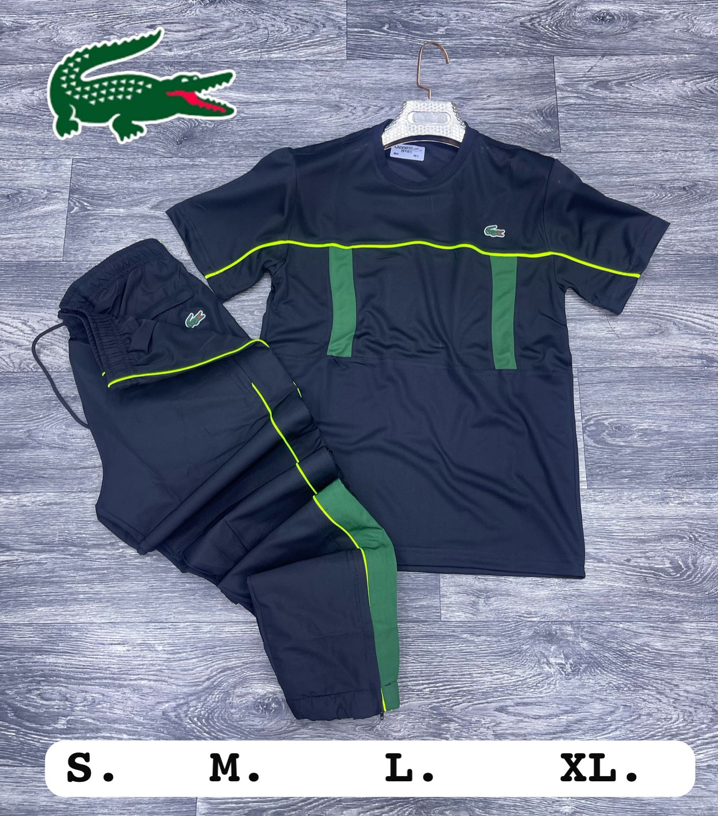 Conjunto Lacoste Corto