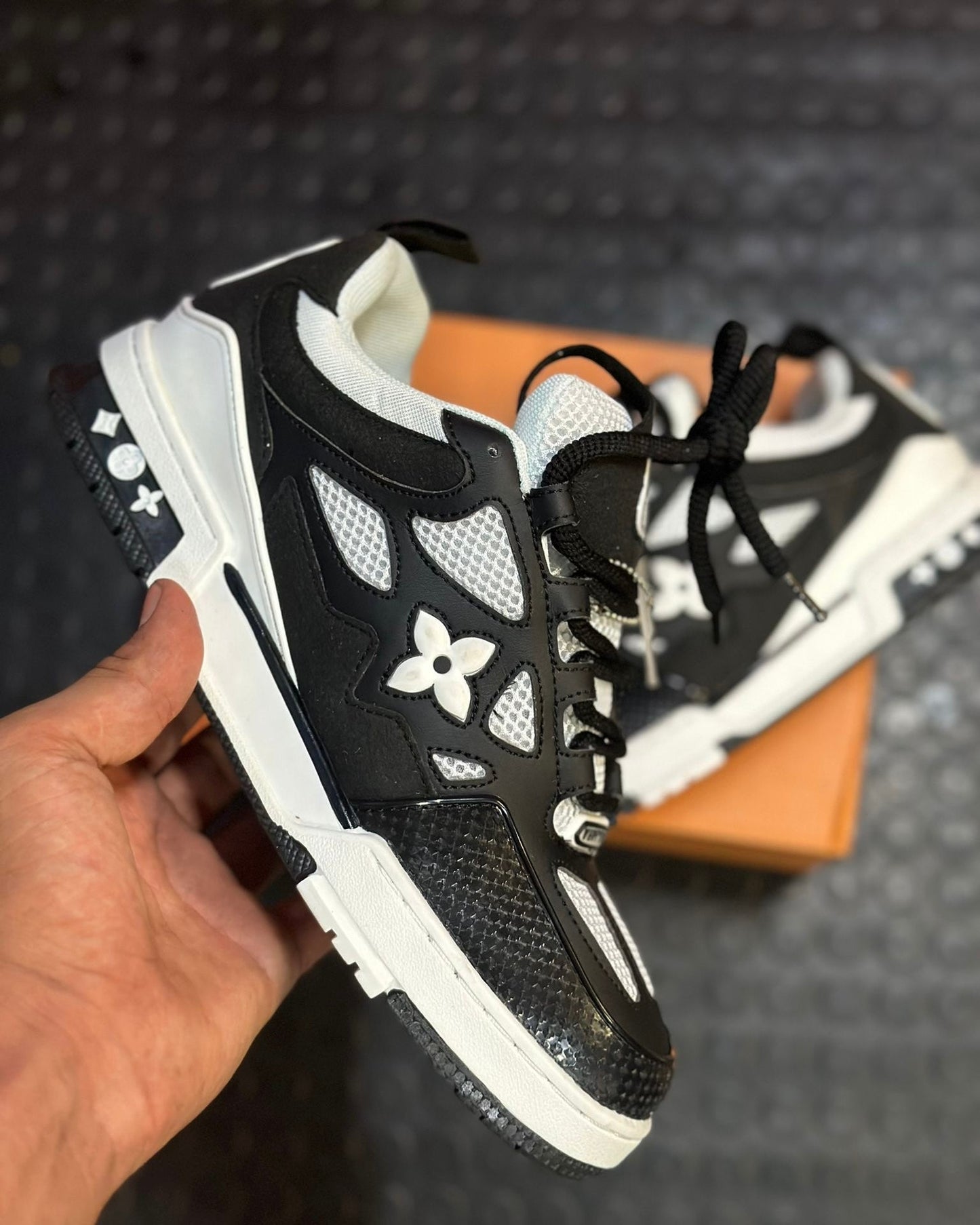 Louis Vuitton Black And White