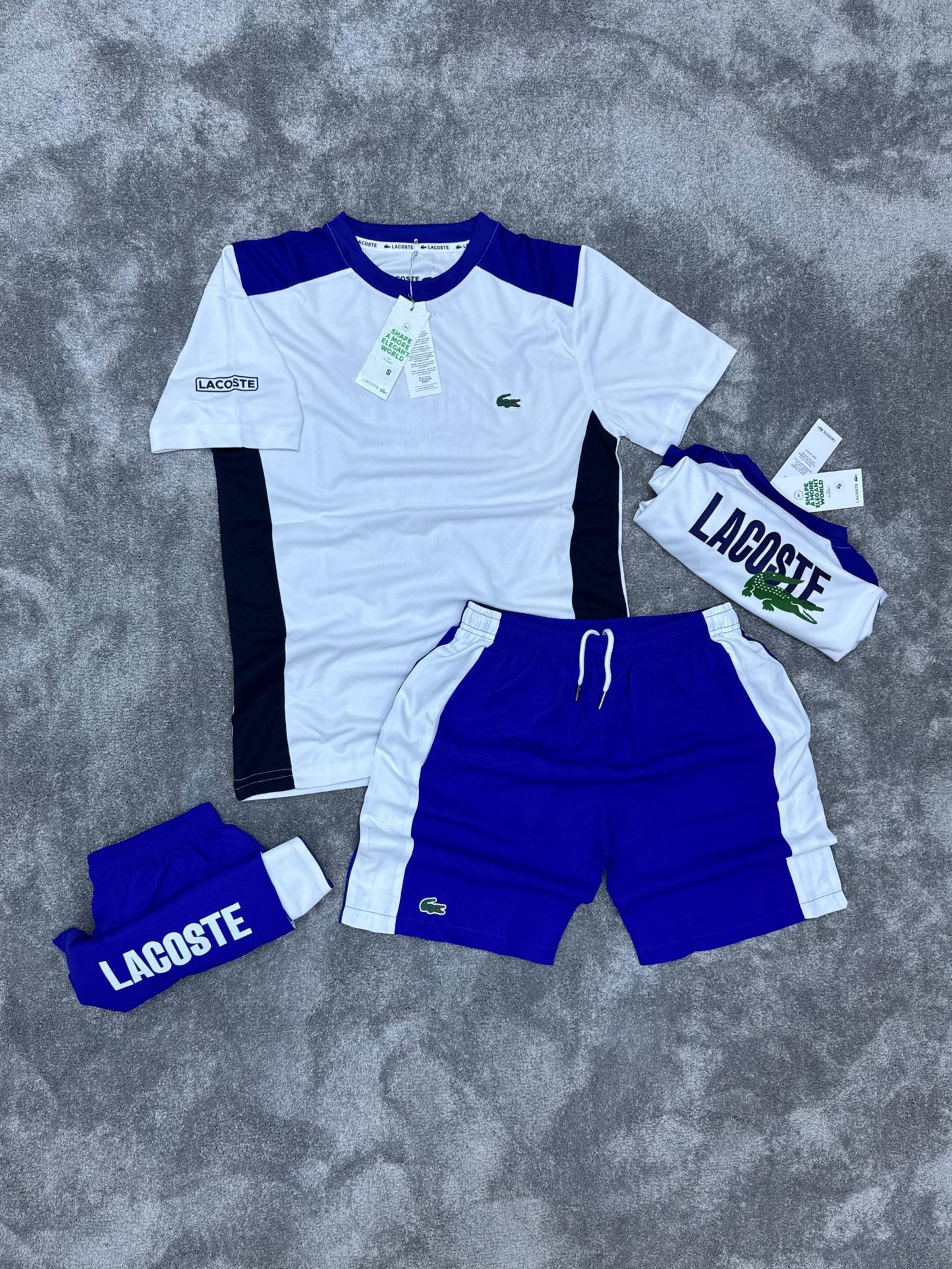 Conjunto Corto Lacoste