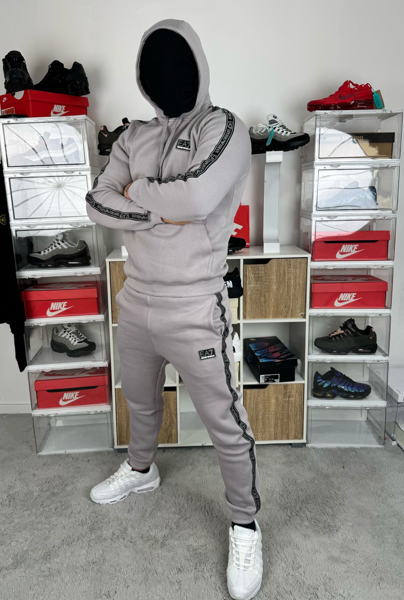 Chandal Armani EA7 Grey