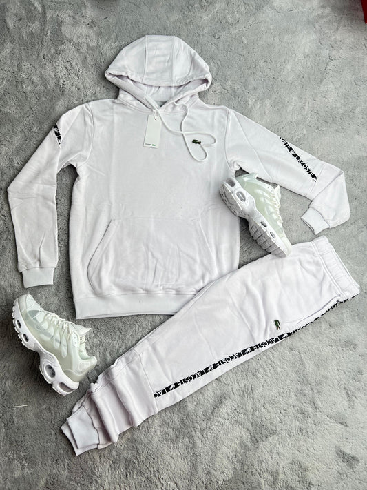 Chandal Lacoste Blanco 2025
