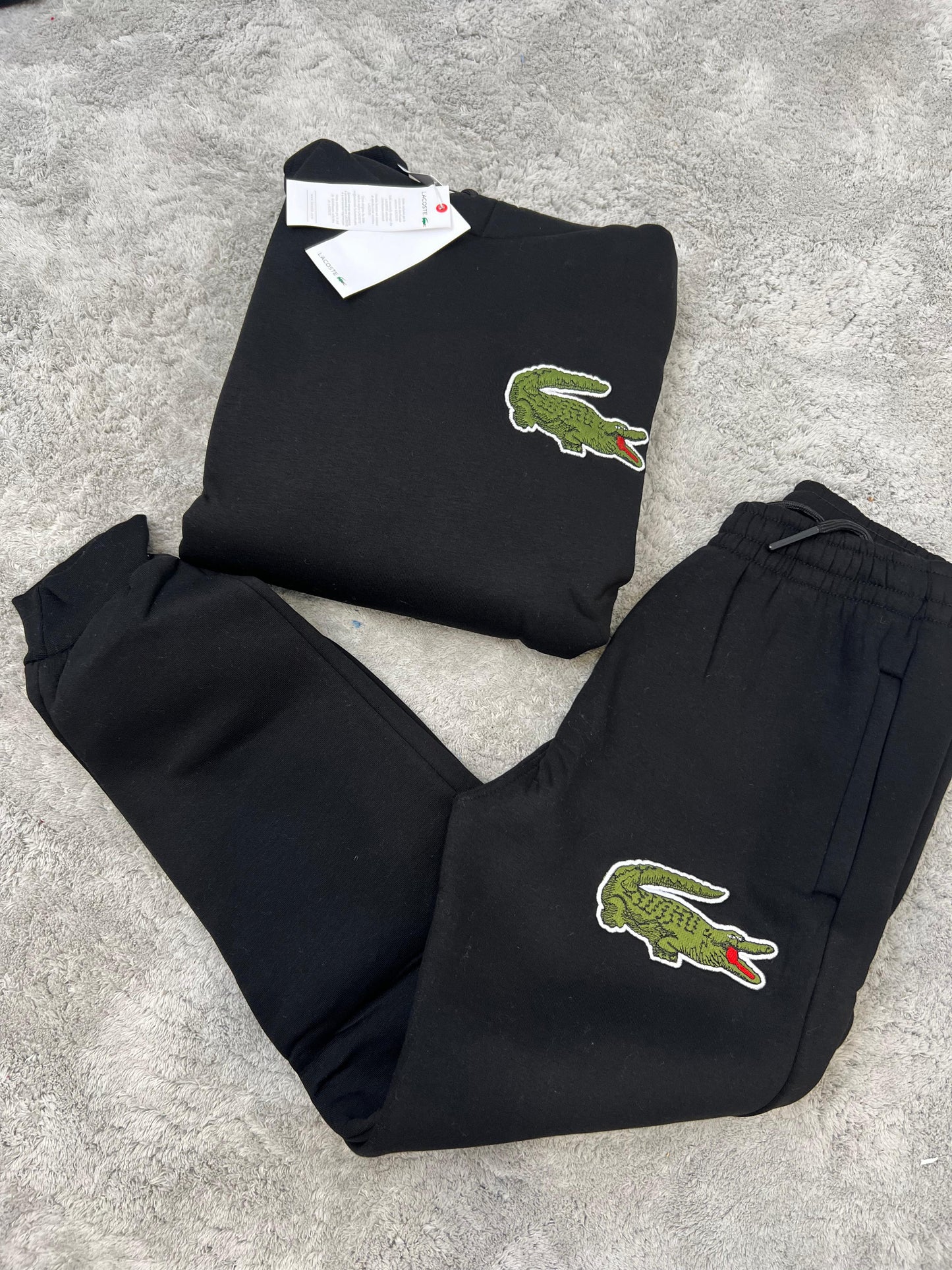 Chandal Lacoste Negro