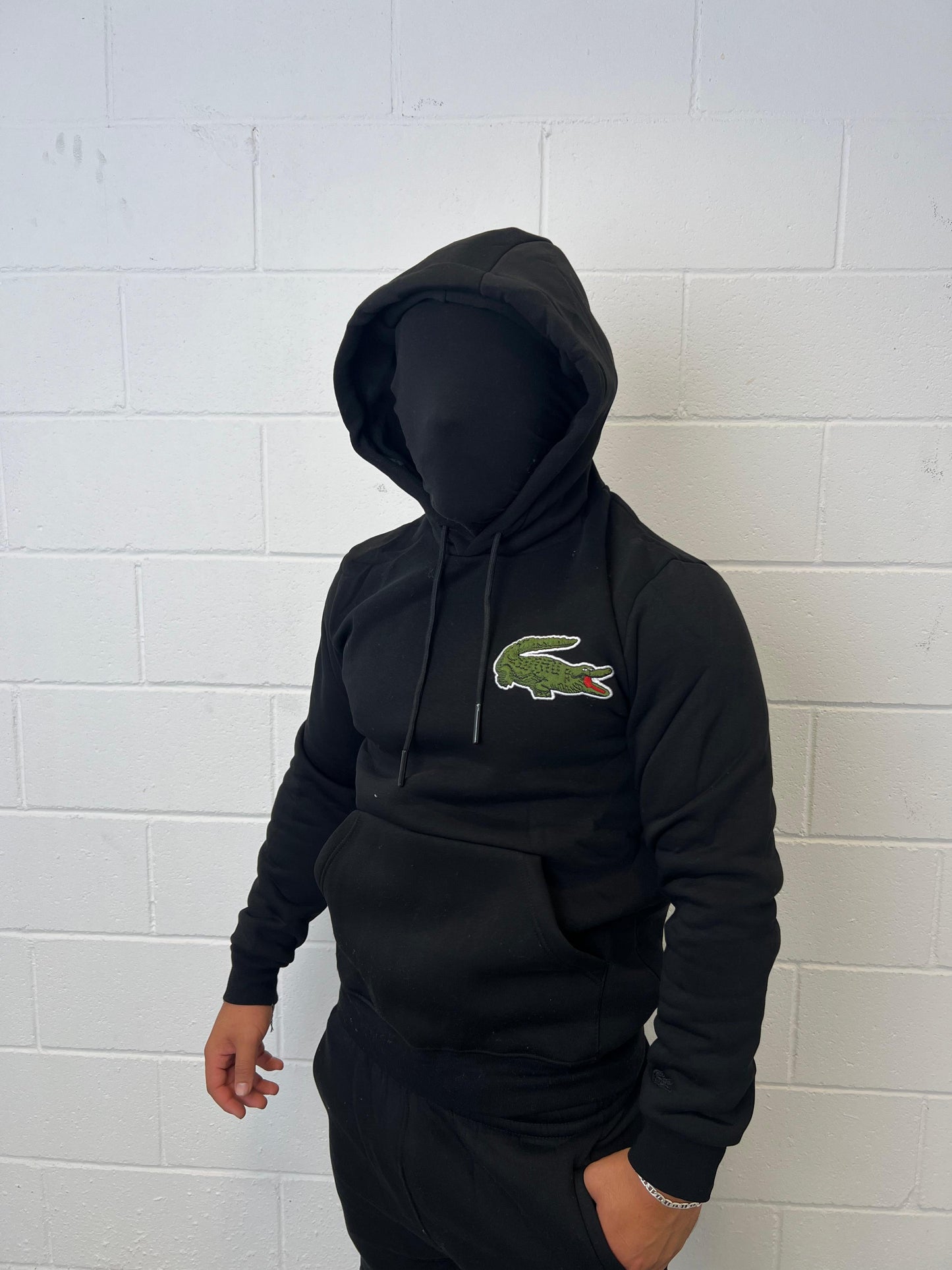 Chandal Lacoste Negro