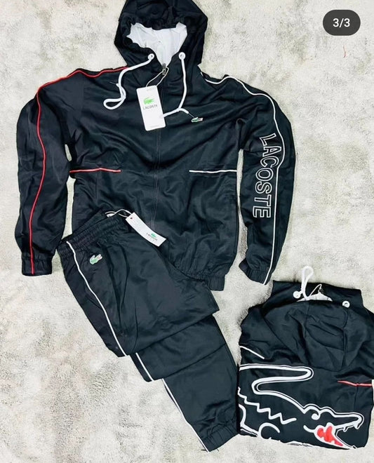 Chandal Lacoste 2025 Negro