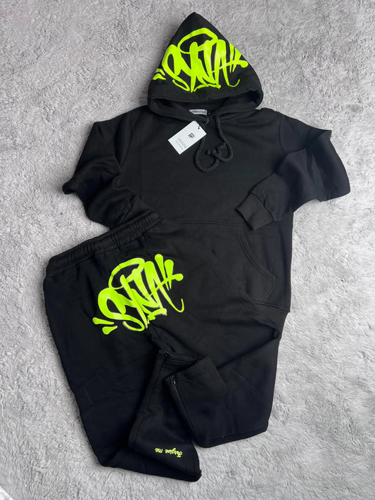 Chandal SynaWorld Negro/Verde 2025