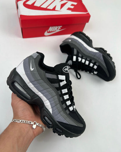 Nike Air Max 95 Black Grey And White