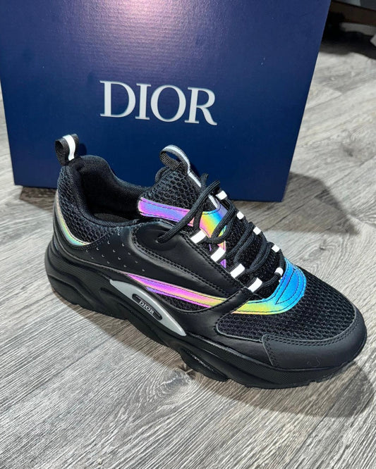 Dior B22 Multicolor Reflective Black