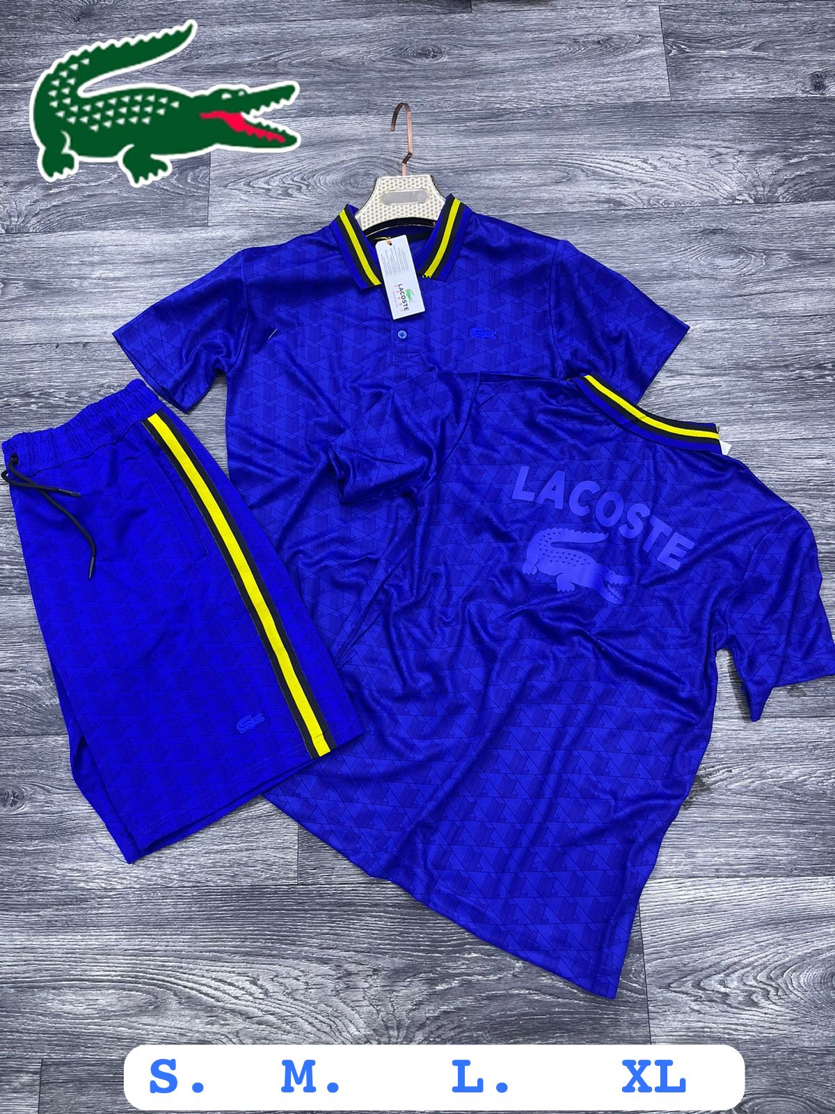 Conjunto Lacoste Corto