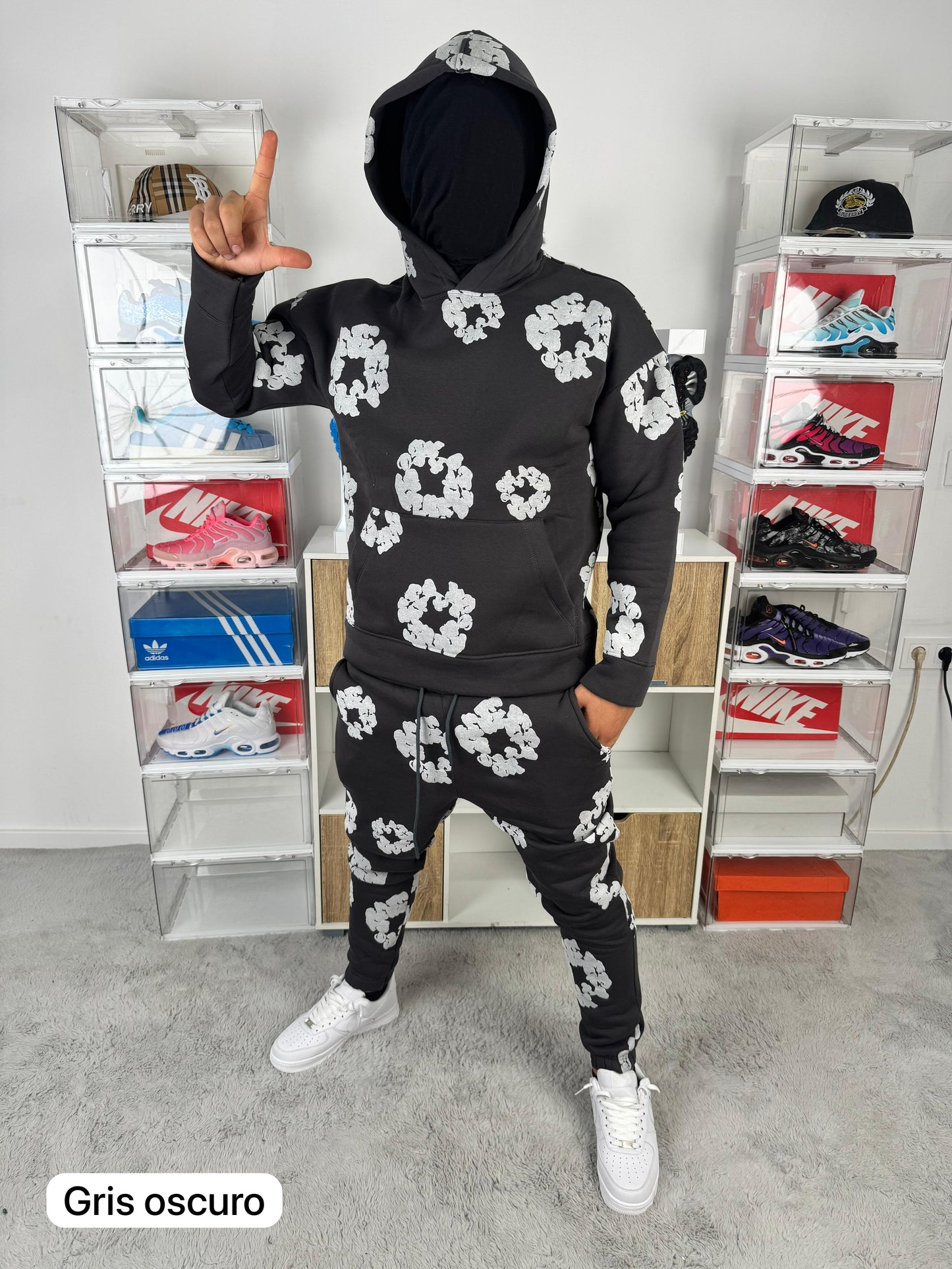 Chandal Denim Tears Dark Grey