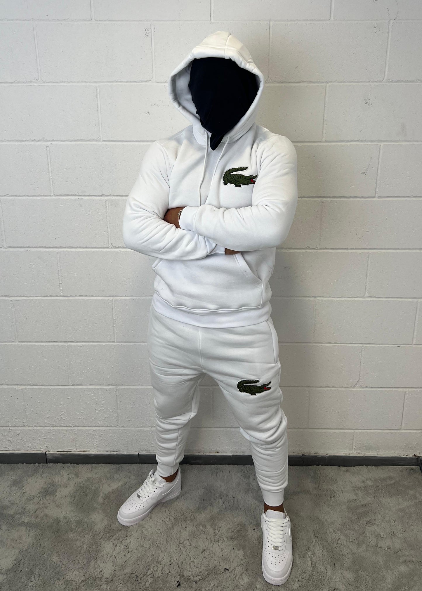 Chandal Lacoste Blanco