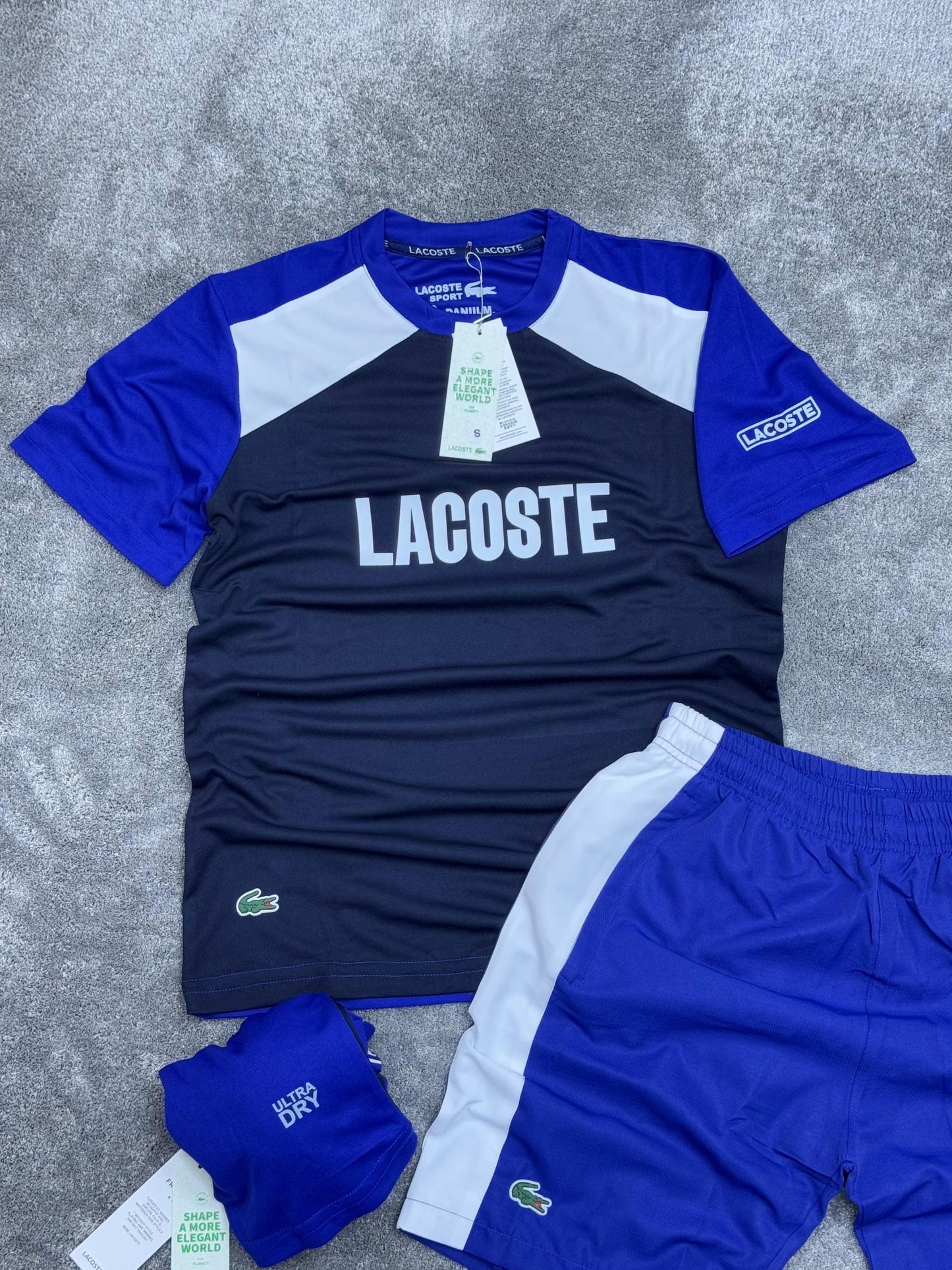 Conjunto Corto Lacoste