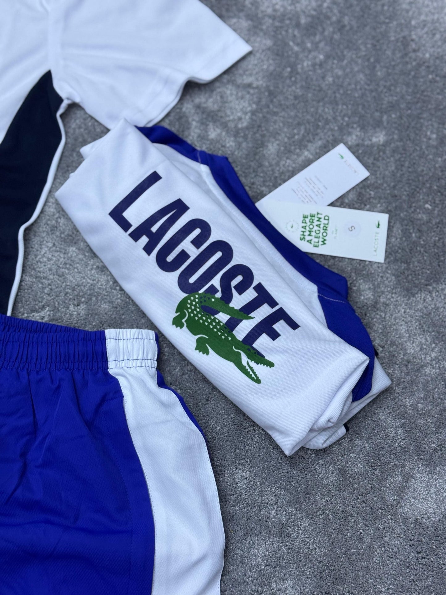Conjunto Corto Lacoste