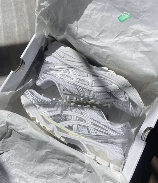 Asics Gel Kayano White Grey