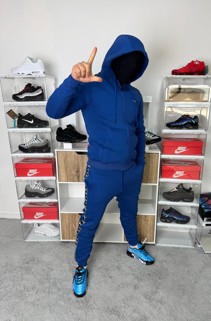 Chandal Lacoste Cremallera Azul