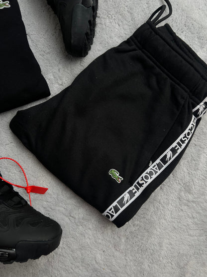 Chandal Lacoste Negro 2025