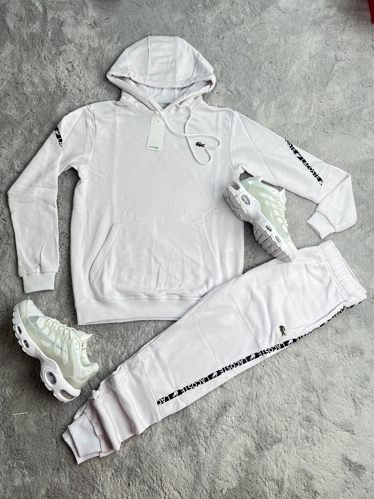 Chandal Lacoste Blanco 2025