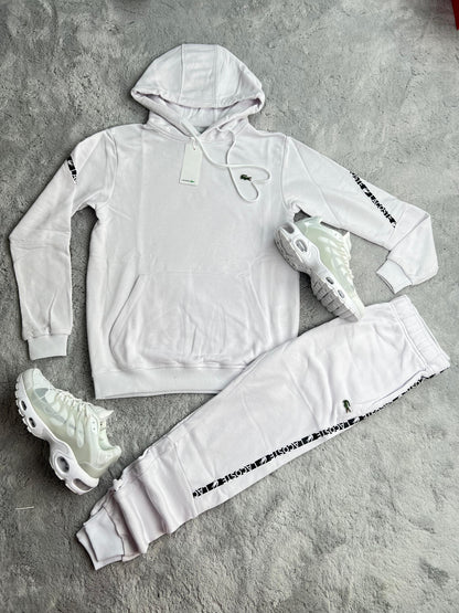 Chandal Lacoste Blanco 2025