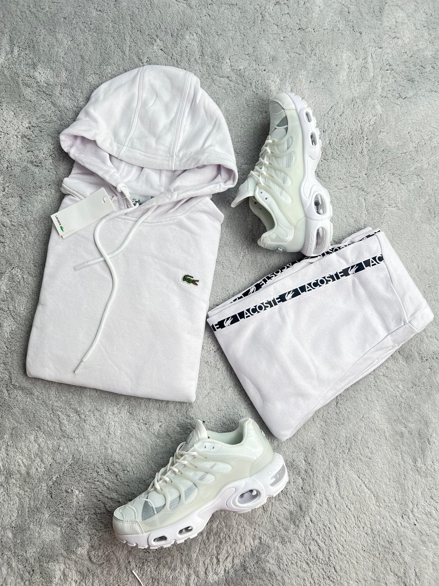 Chandal Lacoste Blanco 2025