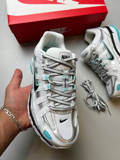 Nike P6000 White And Blue