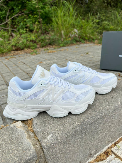 New Balance 9060 All White