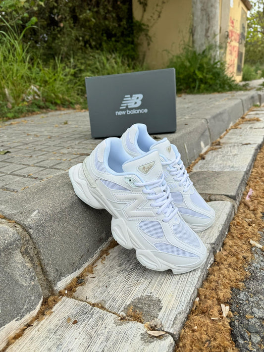 New Balance 9060 All White