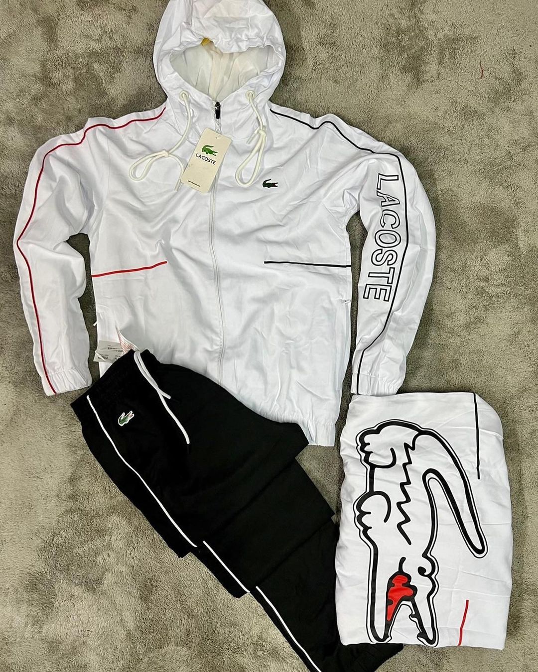 Chandal Lacoste 2025 Blanco